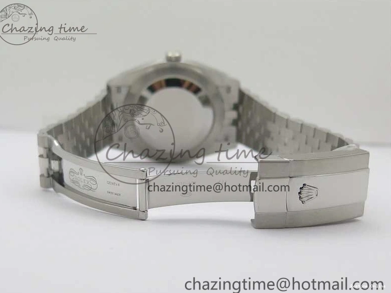 0406 Cozy New DateJust 41 126334 ARF 1:1 Best Edition 904L Steel Blue Diamonds Dial on Jubilee Bracelet A 2548